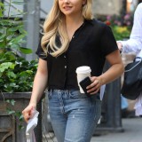 Chloe Moretz on the set of an unknown project in NYC - June 1766cl7carp7.jpg