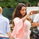 Kelly Brook at the Hampton Court Flower Show in London - July 3b6dr3metwm.jpg